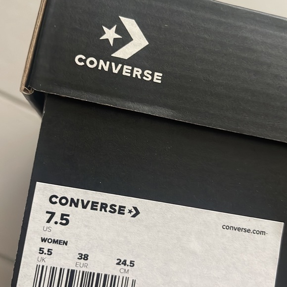 CONVERSE Chuck Taylor All Star Move Womens White Platform High Top Shoes 7.5 - Picture 3 of 3